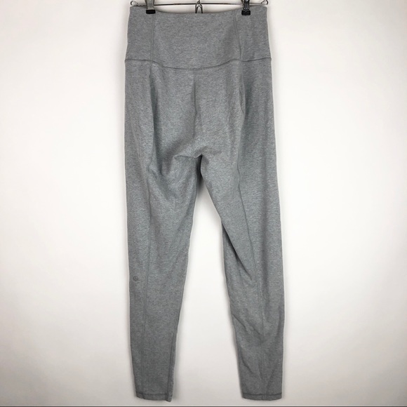 Lululemon Atman Pant Cotton Heathered Medium Grey - Picture 6 of 13